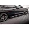Maxton - Rajouts Des Bas De Caisse Mercedes-Benz S Long AMG-Line V223 Noir Brillant