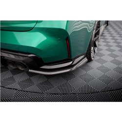 Maxton - Fibre de Carbone Lames De Pare-Chocs Arrière Latérales BMW M3 Sedan / Touring G80 / G81 