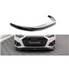 Maxton - Lame Du Pare-Chocs Avant V.2 Audi A4 S-Line / S4 B9 Facelift Noir Brillant
