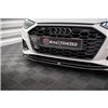 Maxton - Lame Du Pare-Chocs Avant V.2 Audi A4 S-Line / S4 B9 Facelift Noir Brillant