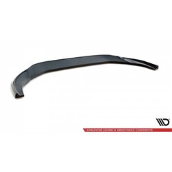 Maxton - Lame Du Pare-Chocs Avant V.2 Audi A4 S-Line / S4 B9 Facelift Noir Brillant