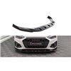 Maxton - Lame Du Pare-Chocs Avant V.1 Audi A4 S-Line / S4 B9 Facelift Noir Brillant