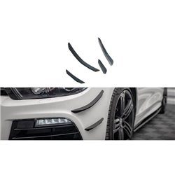 Maxton - Ailes de pare-chocs avant (Canards) Volkswagen Scirocco R Mk3