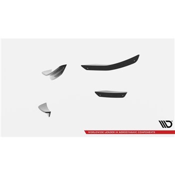 Maxton - Ailes de pare-chocs avant (Canards) Volkswagen Scirocco R Mk3 