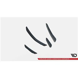 Maxton - Ailes de pare-chocs avant (Canards) Volkswagen Scirocco R Mk3 