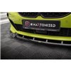 Maxton - Lame Du Pare-Chocs Avant V.6 BMW 1 M-Pack / M135i / 128ti F40 Noir Brillant