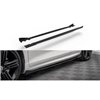 Maxton - Street Pro Rajouts Des Bas De Caisse Volkswagen Scirocco R Mk3 Noir-Rouge + Rabats Brillant