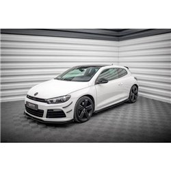Maxton - Street Pro Rajouts Des Bas De Caisse Volkswagen Scirocco R Mk3 Noir-Rouge + Rabats Brillant