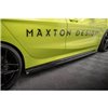 Maxton - Rajouts Des Bas De Caisse V.4 BMW 1 M-Pack/ M135i / 128ti F40 Noir Brillant