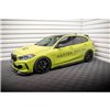 Maxton - Rajouts Des Bas De Caisse V.4 BMW 1 M-Pack/ M135i / 128ti F40 Noir Brillant