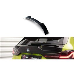 Maxton - Le prolongement de la lunette arrière BMW 1 M-Pack / M135i / 128ti F40 Noir Brillant