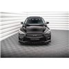 Maxton - Lame Du Pare-Chocs Avant V.2 Infiniti Q50 S Mk1 Noir Brillant