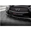 Maxton - Lame Du Pare-Chocs Avant V.2 Infiniti Q50 S Mk1 Noir Brillant