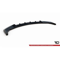 Maxton - Lame Du Pare-Chocs Avant V.2 Infiniti Q50 S Mk1 Noir Brillant