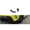 Maxton - Lames De Pare-Chocs Arrière Latérales V.6 (Pour jupe arrière v.3) BMW 1 M-Pack / M135i / 128ti F40 Noir Brillant
