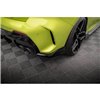 Maxton - Lames De Pare-Chocs Arrière Latérales V.6 (Pour jupe arrière v.3) BMW 1 M-Pack / M135i / 128ti F40 Noir Brillant