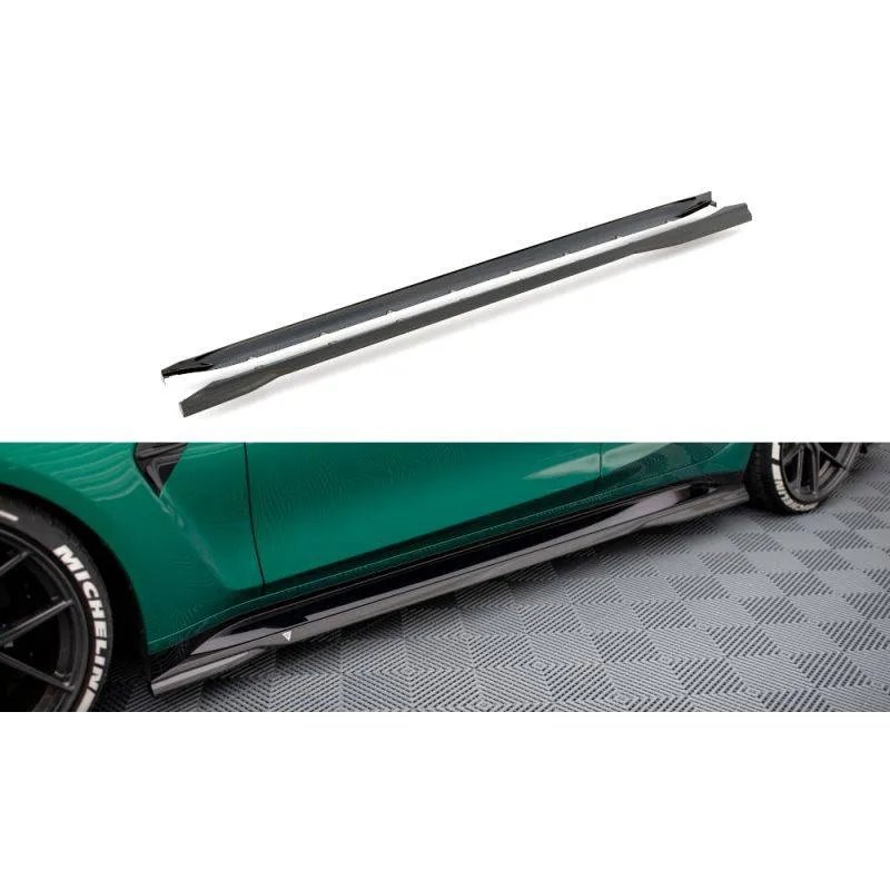 Maxton - Fibre de Carbone Des Bas De Caisse BMW M3 Sedan / Touring G80 / G81