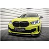 Maxton - Lame Du Pare-Chocs Avant V.7 BMW 1 M-Pack / M135i / 128ti F40 Noir Brillant