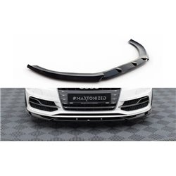 Maxton - Lame Du Pare-Chocs Avant V.2 Audi S3 / A3 S-Line Sportback / Hatchback 8V