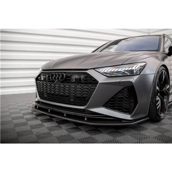 Maxton - Fibre de Carbone Lame Du Pare-Chocs Avant Audi RS7 C8 
