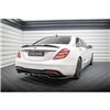 Maxton - Arriere Lame (avec une barre verticale) Mercedes-Benz S AMG-Line W222 Facelift 