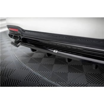Maxton - Arriere Lame (avec une barre verticale) Mercedes-Benz S AMG-Line W222 Facelift 