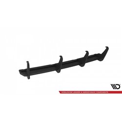 Maxton - Street Pro Central Diffuseur Arriere Audi S3 Sportback / Hatchback 8V Noir-Rouge