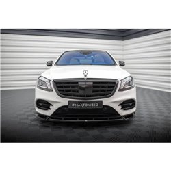 Maxton - Lame Du Pare-Chocs Avant V.2 Mercedes-Benz S AMG-Line W222 Facelift 