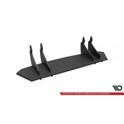 Maxton - Street Pro Central Diffuseur Arriere Mercedes-AMG C 43 W206 Noir-Rouge