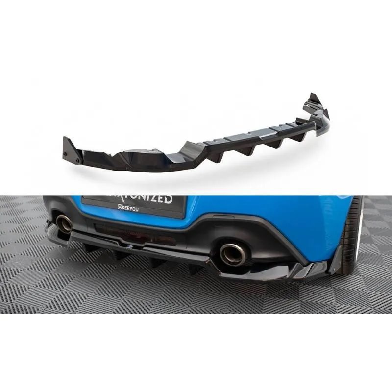 Maxton - Arriere Splitter (avec une barre verticale) V.1 Subaru BRZ Mk2