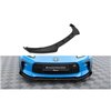 Maxton - Street Pro Lame Du Pare-Chocs Avant V.1 Toyota GR86 Mk1 Noir-Rouge + Rabats Brillant