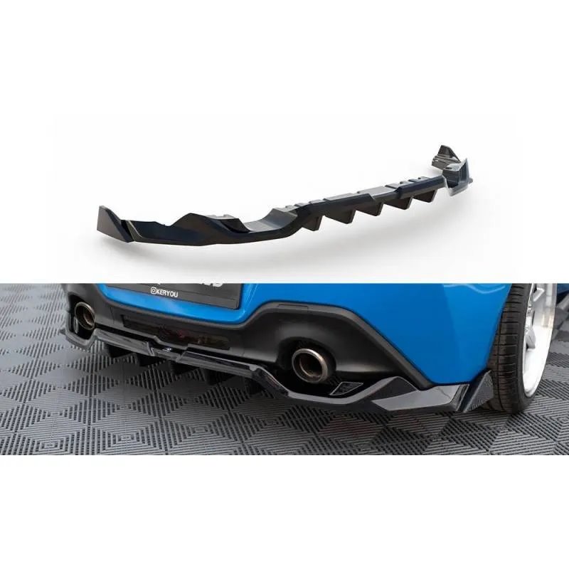 Maxton - Arriere Splitter (avec une barre verticale) V.3 Subaru BRZ Mk2