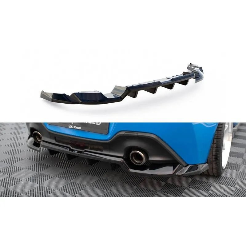 Maxton - Arriere Splitter (avec une barre verticale) V.1 Subaru BRZ Mk2