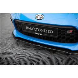 Maxton - Street Pro Lame Du Pare-Chocs Avant V.1 Toyota GR86 Mk1 Noir-Rouge