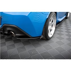 Maxton - Street Pro Lame Du Pare Chocs Arriere V.1 Subaru BRZ Mk2 Noir + Rabats Brillant 