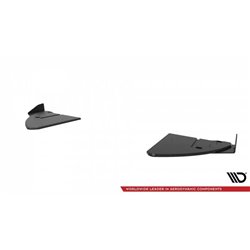 Maxton - Street Pro Lame Du Pare Chocs Arriere V.1 Subaru BRZ Mk2 Noir + Rabats Brillant 