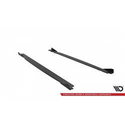 Maxton - Street Pro Rajouts Des Bas De Caisse V.1 Subaru BRZ Mk2 Noir + Rabats Brillant 