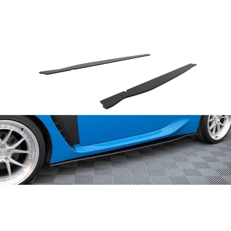 Maxton - Street Pro Rajouts Des Bas De Caisse V.1 Subaru BRZ Mk2 Noir-Rouge