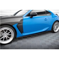 Maxton - Street Pro Rajouts Des Bas De Caisse V.1 Subaru BRZ Mk2 Noir-Rouge