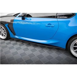 Maxton - Street Pro Rajouts Des Bas De Caisse V.1 Subaru BRZ Mk2 Noir-Rouge
