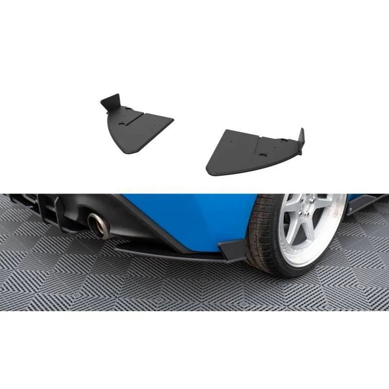 Maxton - Street Pro Lame Du Pare Chocs Arriere V.2 Subaru BRZ Mk2 Noir-Rouge