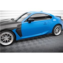 Maxton - Street Pro Rajouts Des Bas De Caisse V.2 Subaru BRZ Mk2 Noir-Rouge