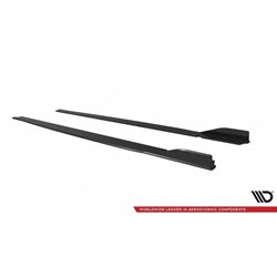 Maxton - Street Pro Rajouts Des Bas De Caisse V.2 Subaru BRZ Mk2 Noir-Rouge