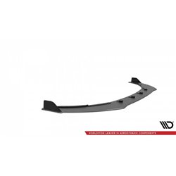 Maxton - Street Pro Lame Du Pare-Chocs Avant V.2 Toyota GR86 Mk1 Noir-Rouge