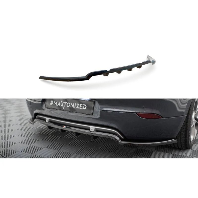 Maxton - Arriere Splitter (avec une barre verticale) Renault Megane GT MK3 Facelift