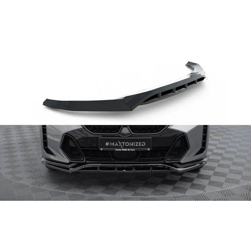 Maxton - Lame Du Pare-Chocs Avant V.1 BMW X6 M-Pack G06 Facelift