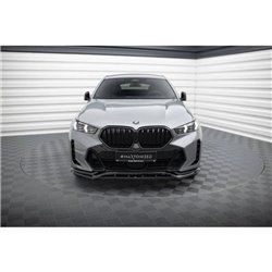 Maxton - Lame Du Pare-Chocs Avant V.1 BMW X6 M-Pack G06 Facelift 