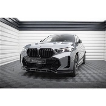 Maxton - Lame Du Pare-Chocs Avant V.1 BMW X6 M-Pack G06 Facelift 