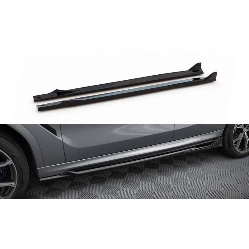 Maxton - Rajouts Des Bas De Caisse V.1 BMW X6 M-Pack G06 Facelift