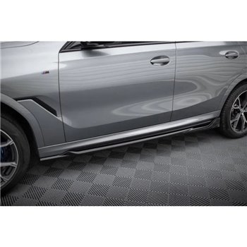 Maxton - Rajouts Des Bas De Caisse V.1 BMW X6 M-Pack G06 Facelift 